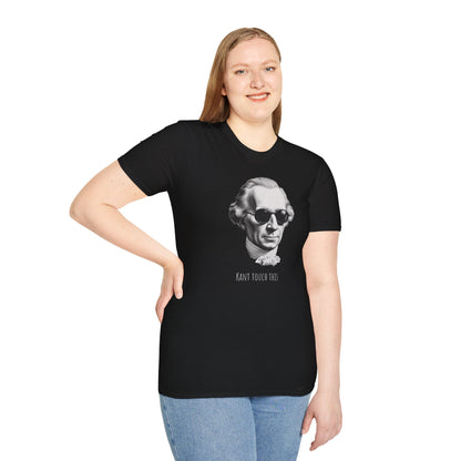 Philosophen T-Shirt schwarz "Can`t touch this"