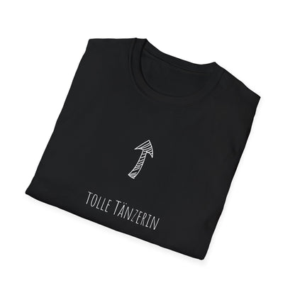 Design T-Shirt schwarz "tolle Tänzerin"