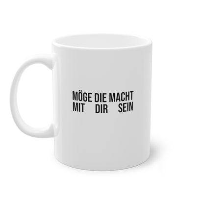 Weisse Film Tasse "Krieg der Sterne"