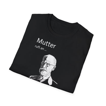 Philosophen T-Shirt schwarz Freud & Mutter