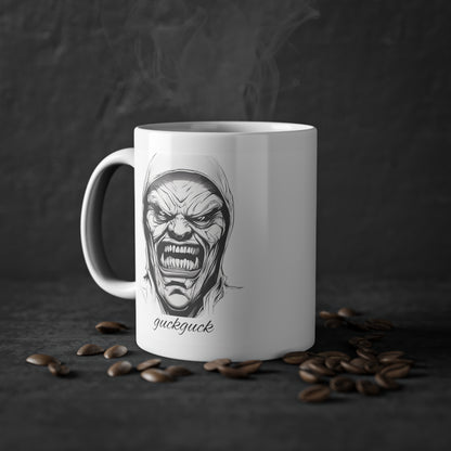 Weisse Horror Tasse 9