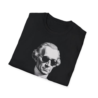 Philosophen T-Shirt schwarz "Can`t buy me Love"