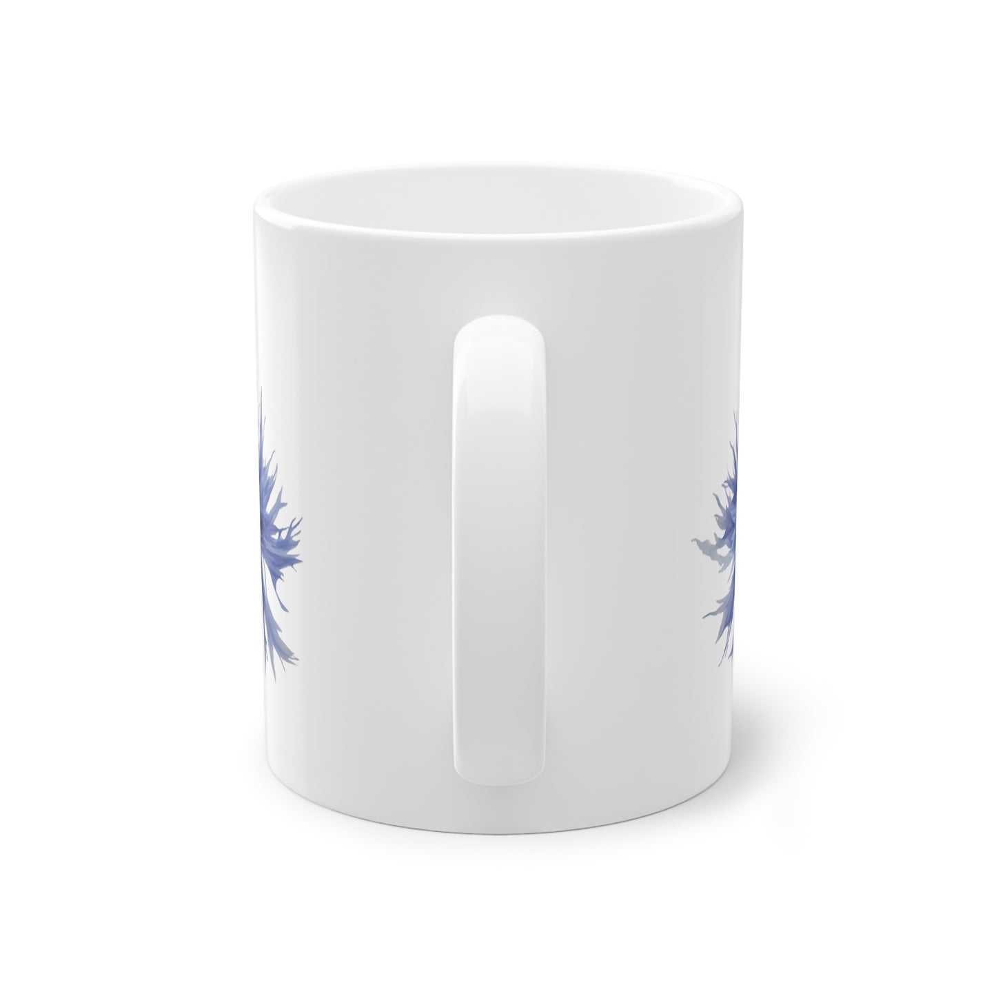 Weisse Blumen Tasse Kornblumen 2