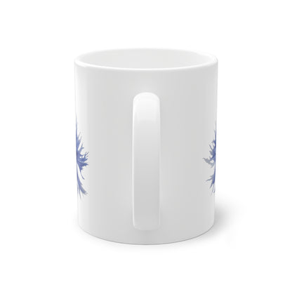 Weisse Blumen Tasse Kornblumen 2