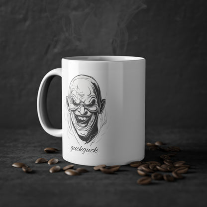 Weisse Horror Tasse 2