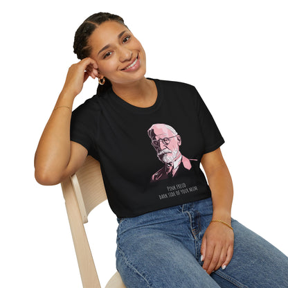 Philosophen T-Shirt Pink Freud