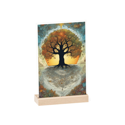 Acrylbild spiritueller Baum des Lebens 2