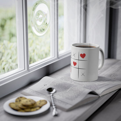 Weisse Tasse Oma Liebe