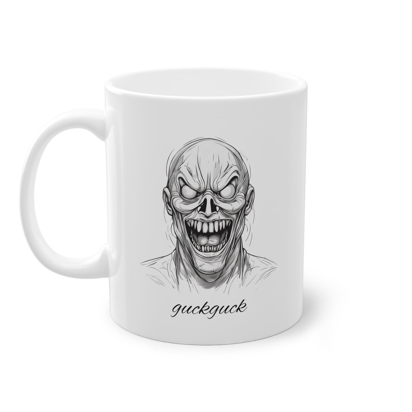 Weisse Horror Tasse 3