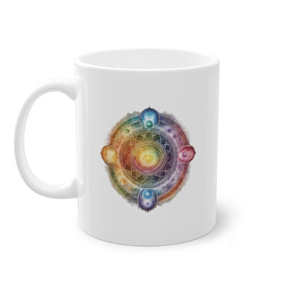 Weisse Tasse Chakra 1