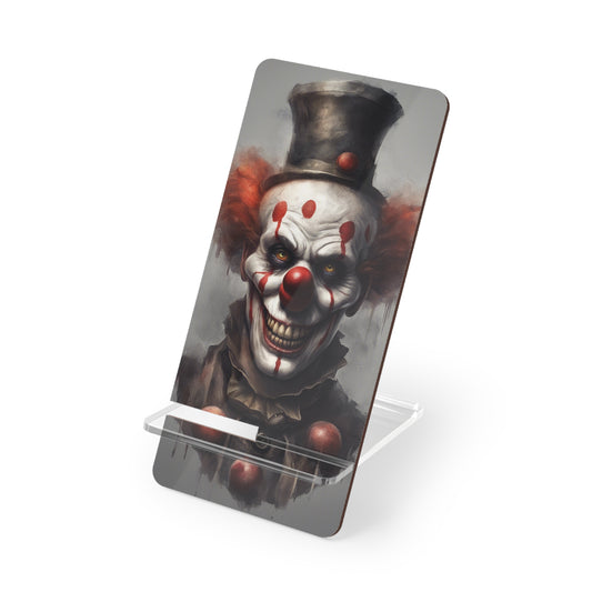 Horror Handy Halter Clown mit Zylinder