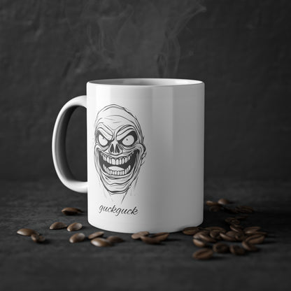 Weisse Horror Tasse 6