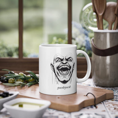 Weisse Horror Tasse 4