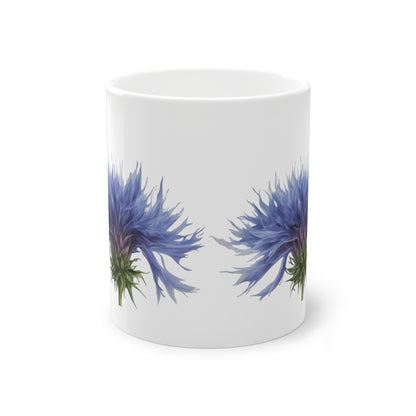 Weisse Blumen Tasse Kornblumen 2