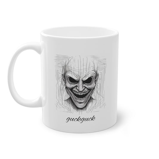 Weisse Horror Tasse 1