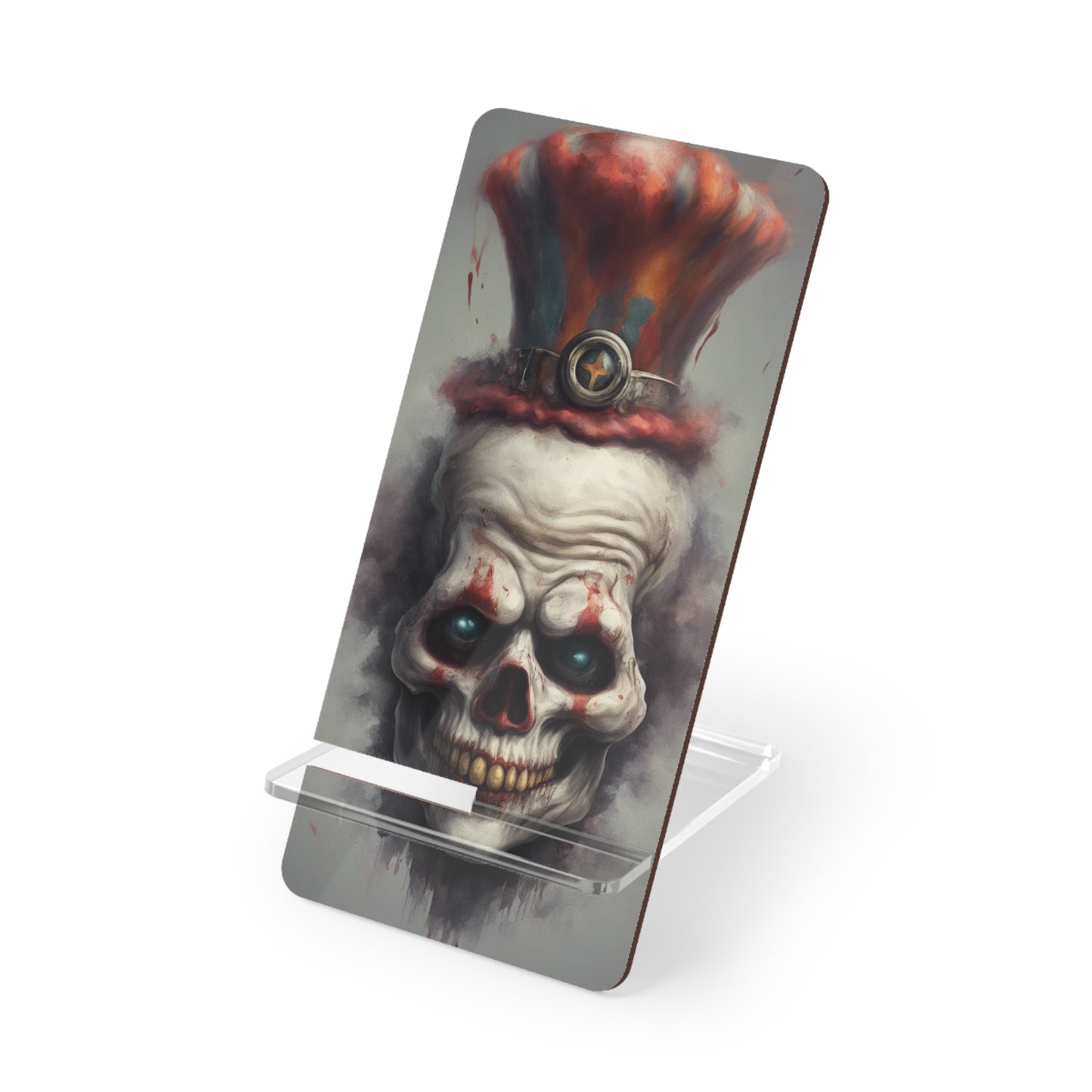 Horror Handy Halter Clown mit rotem Hut