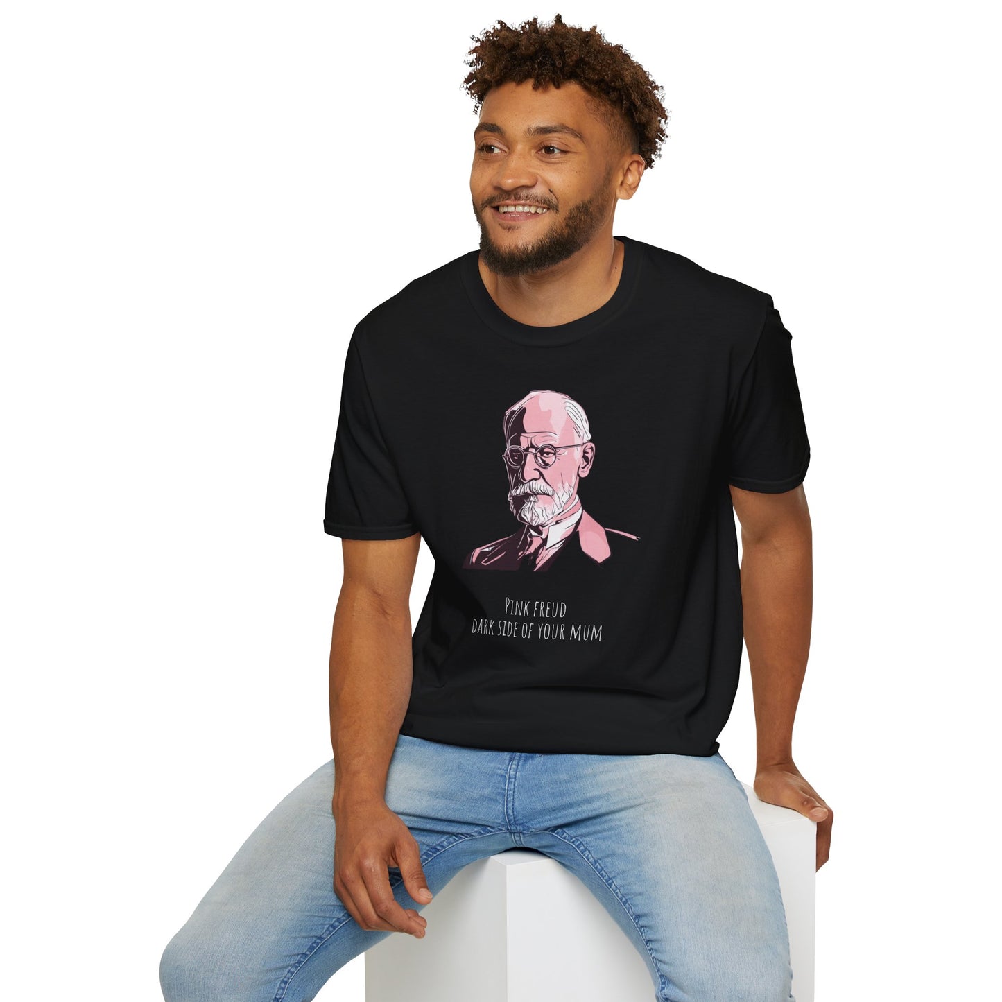 Philosophen T-Shirt Pink Freud