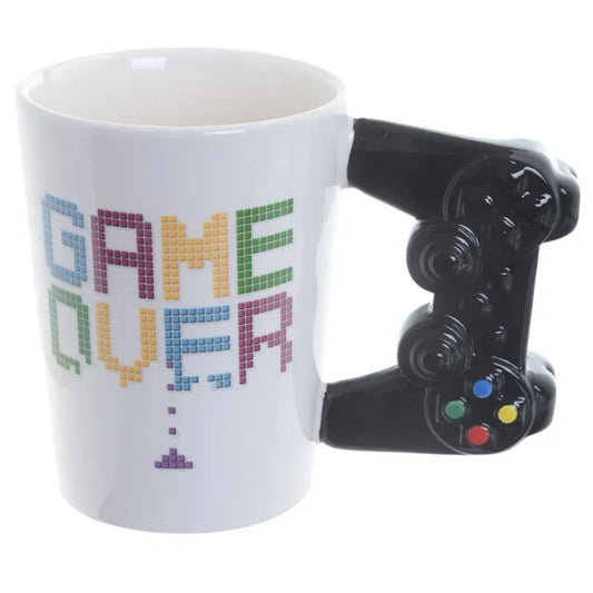 Gamer Tasse mit Controller als Henkel